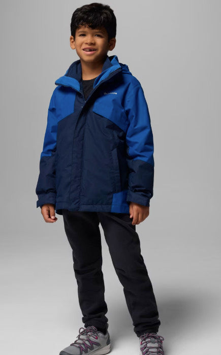 columbia bugaboo iii fleece interchange kids’ jacket-color-collegiate navy