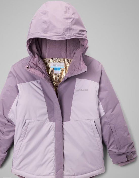 columbia mighty mogul iii kids’ jacket-color-lavender pearl,