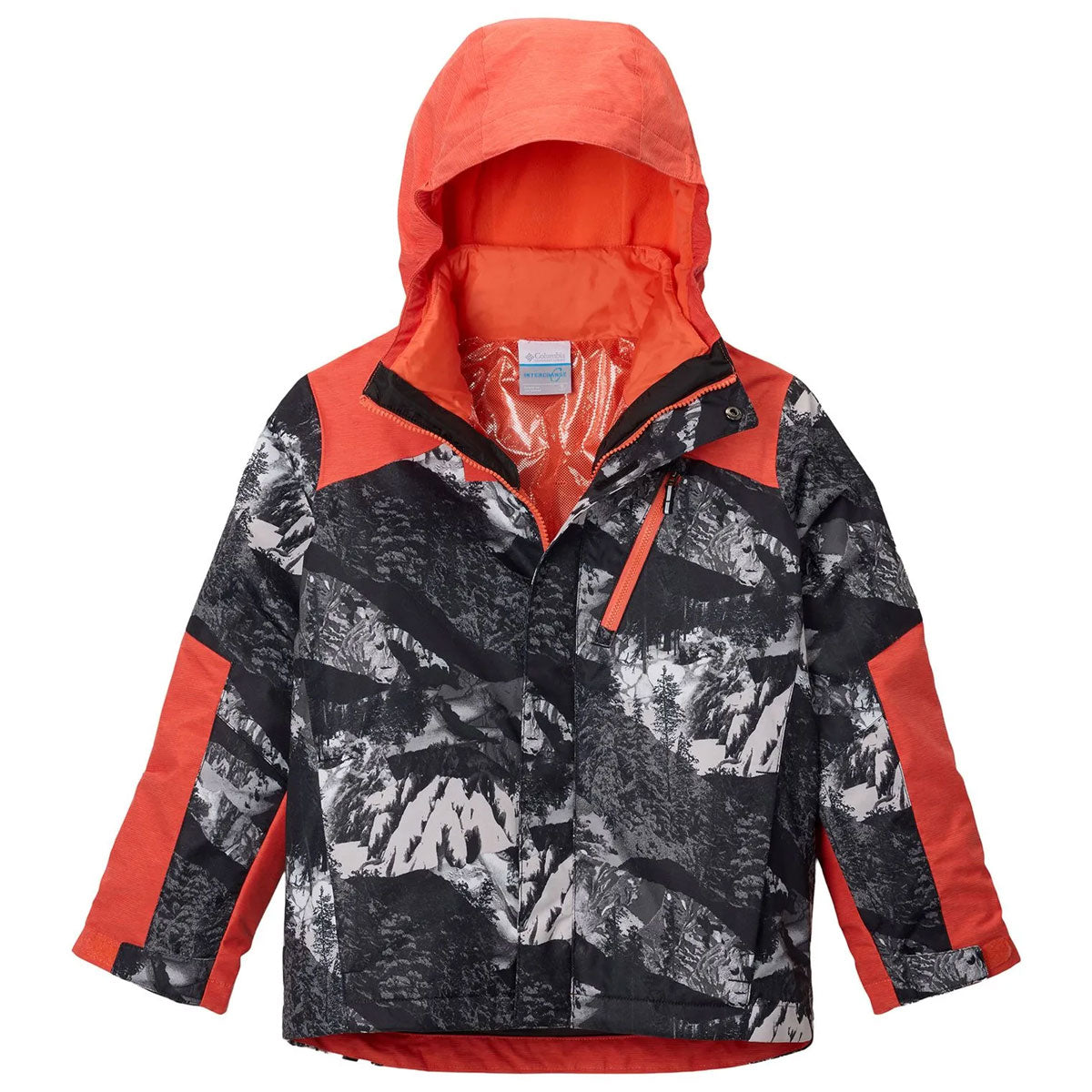Columbia Whirlibird III Interchange Kids’ Jacket Xl Black Cascades