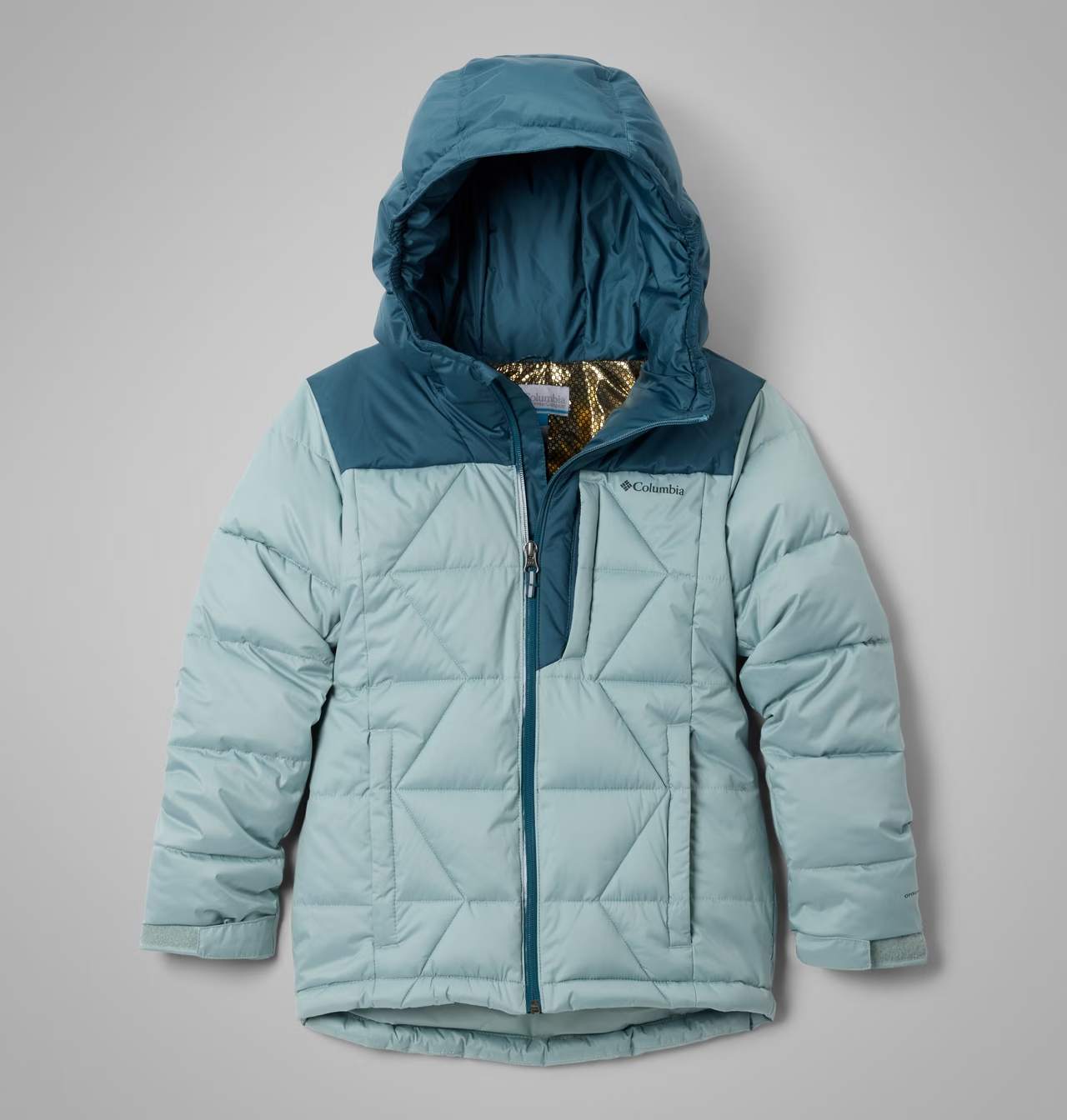Columbia Winter Powder III Quilted Kids’ Jacket Xl Crushed Blue, E
