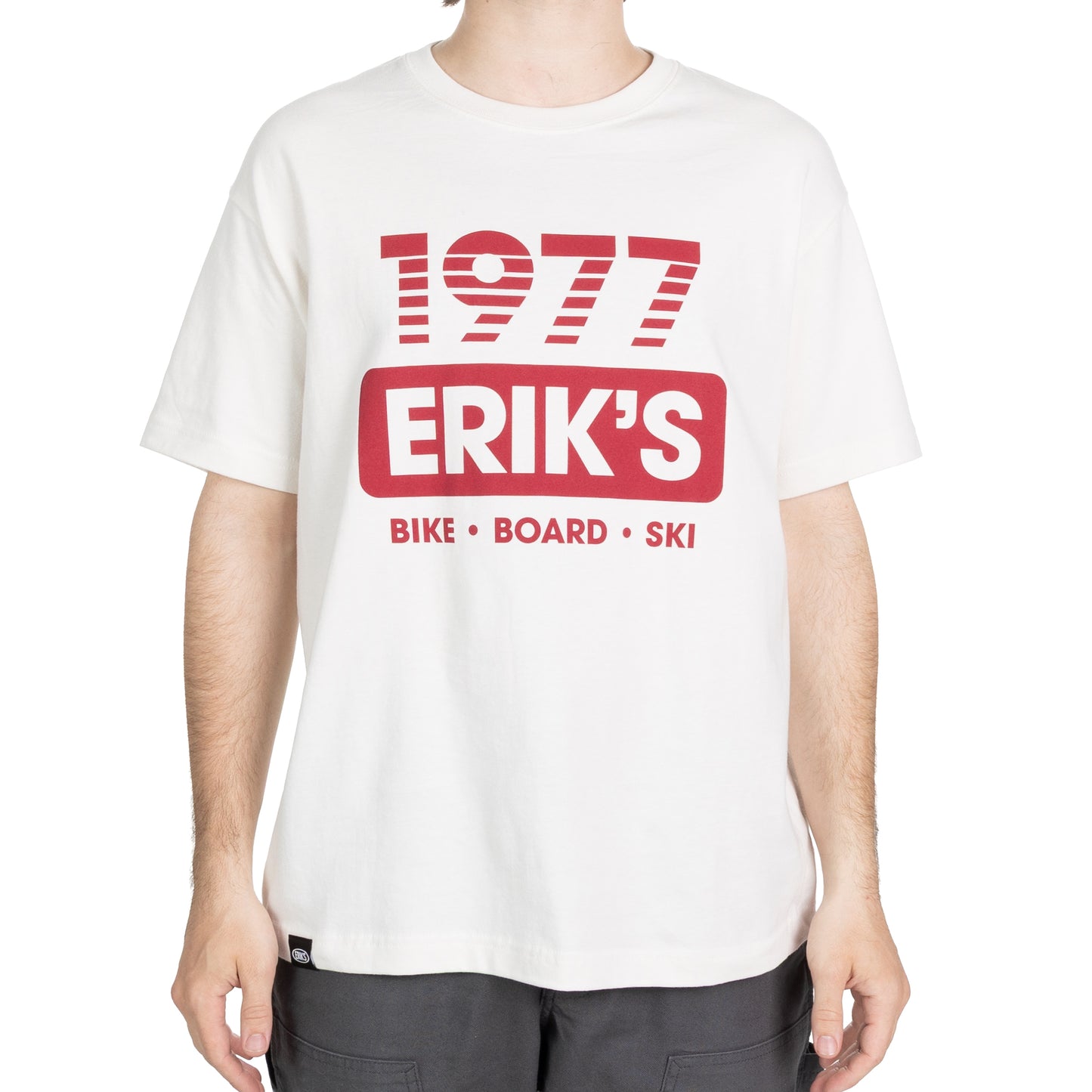 ERIK’S 1977 Collegiate Tee 3Xl Vintage White