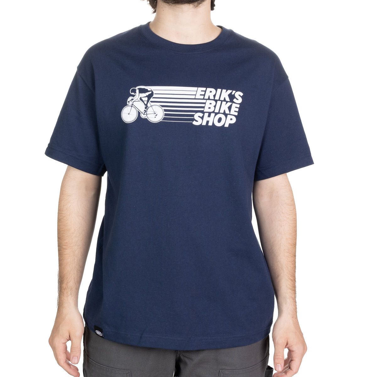 ERIK’S Cyclist Logo Tee 3Xl Navy