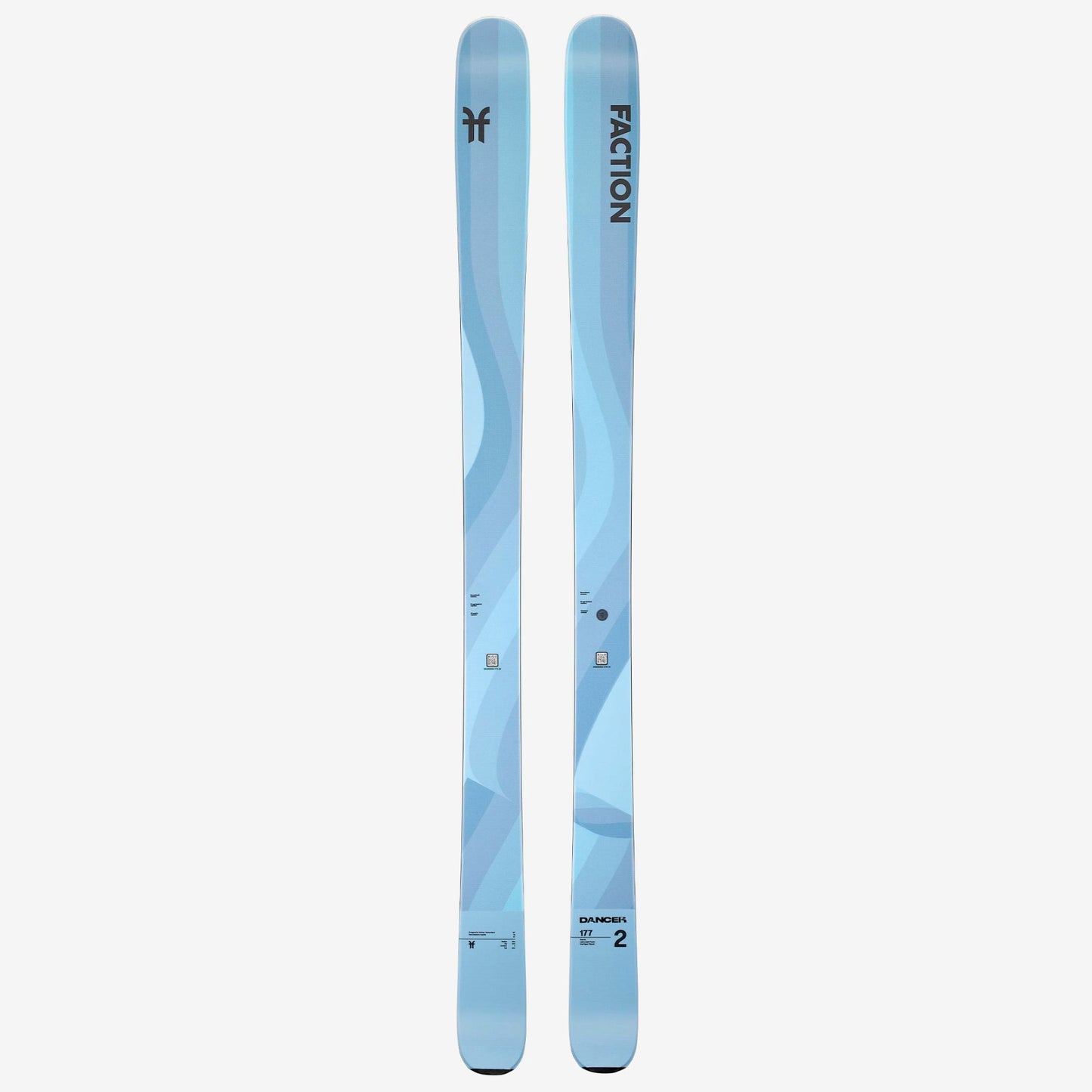 faction dancer 2 skis with strive 11 bindings 2026-color-blue