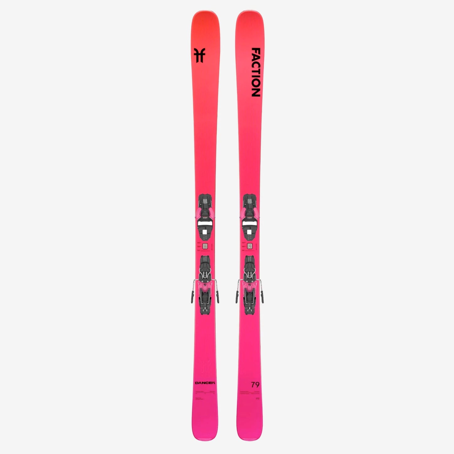 faction dancer 79 skis with strive t11 bindings << modelyear>>-color-pink