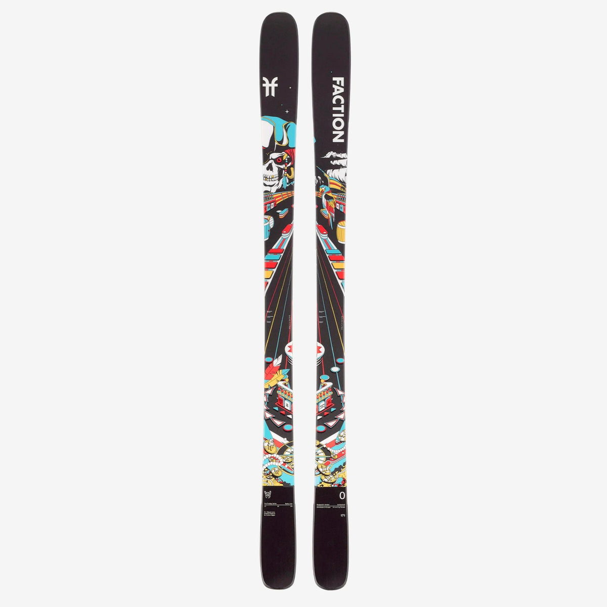 Faction Prodigy 0 Skis with SP10 Bindings 171Cm Black