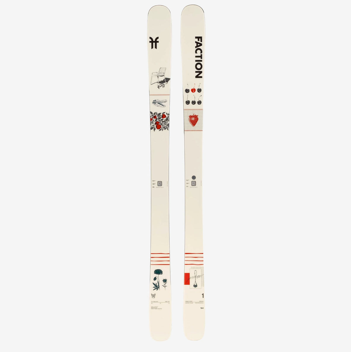 Faction Prodigy 1 Capsule Skis 178Cm White