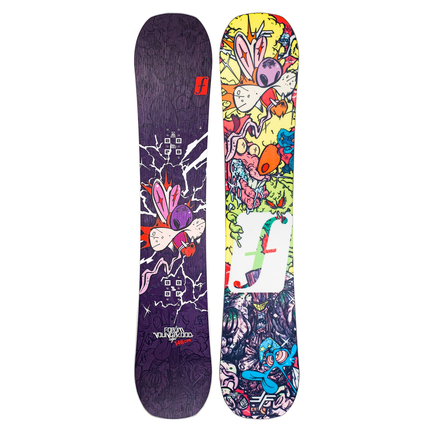 forum youngblood men’s snowboard-size-146cm