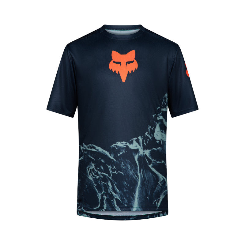 Fox Ranger Img Print Mens Jersey 2X Dark Blue
