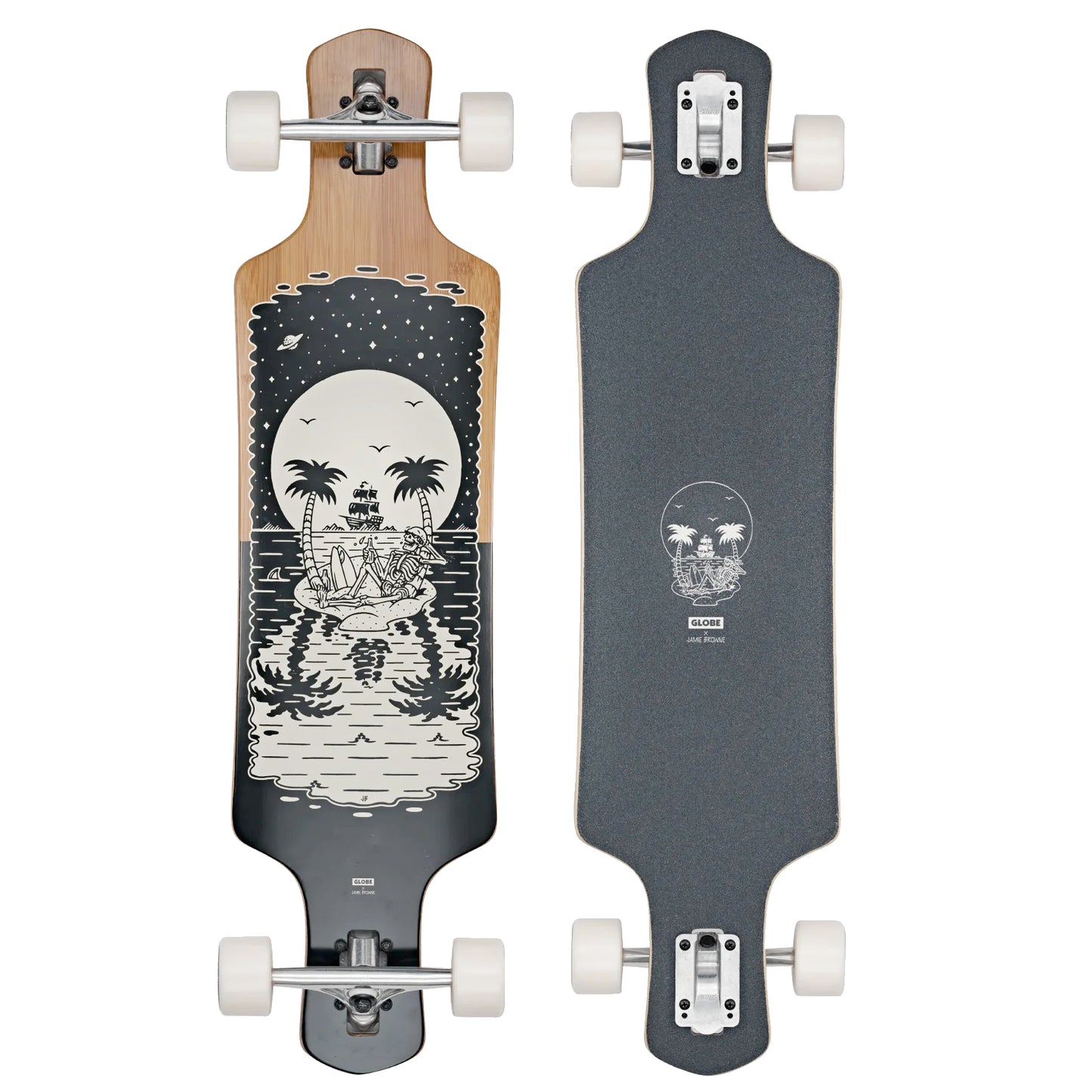 globe geminon complete longboard