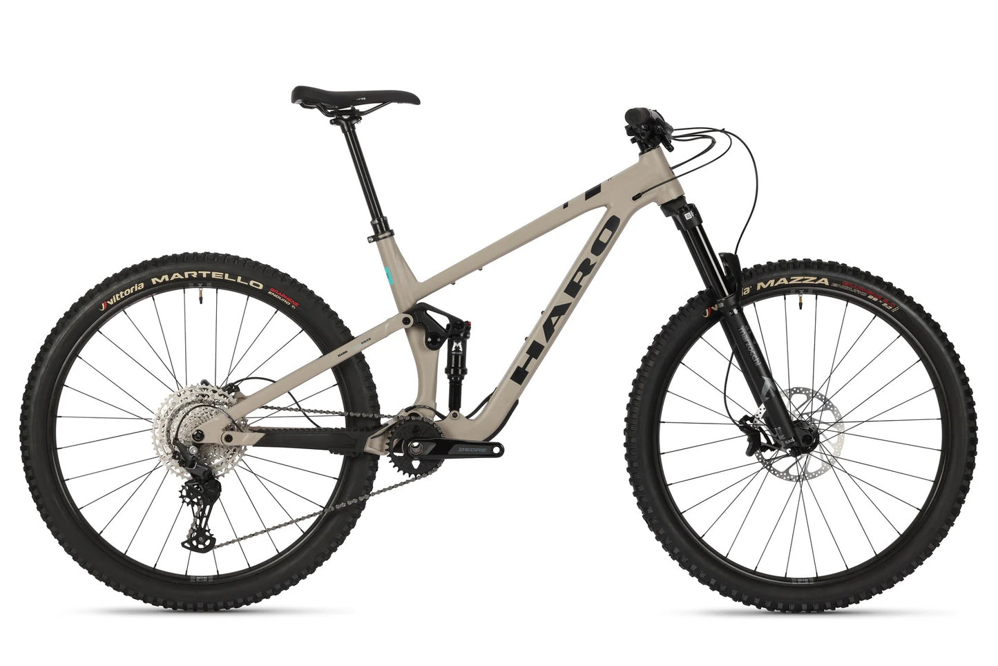 haro daley alloy 2 full suspension mountain bike-color-matte stone grey / black