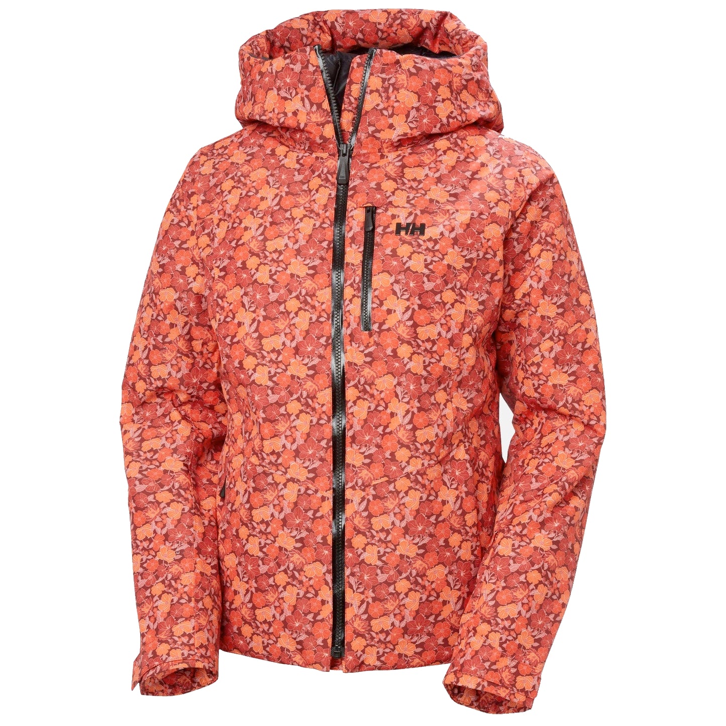 Helly Hansen Val-d'Isère 3.0 Women’s Jacket L Red Floral Aop ‚Äì Small