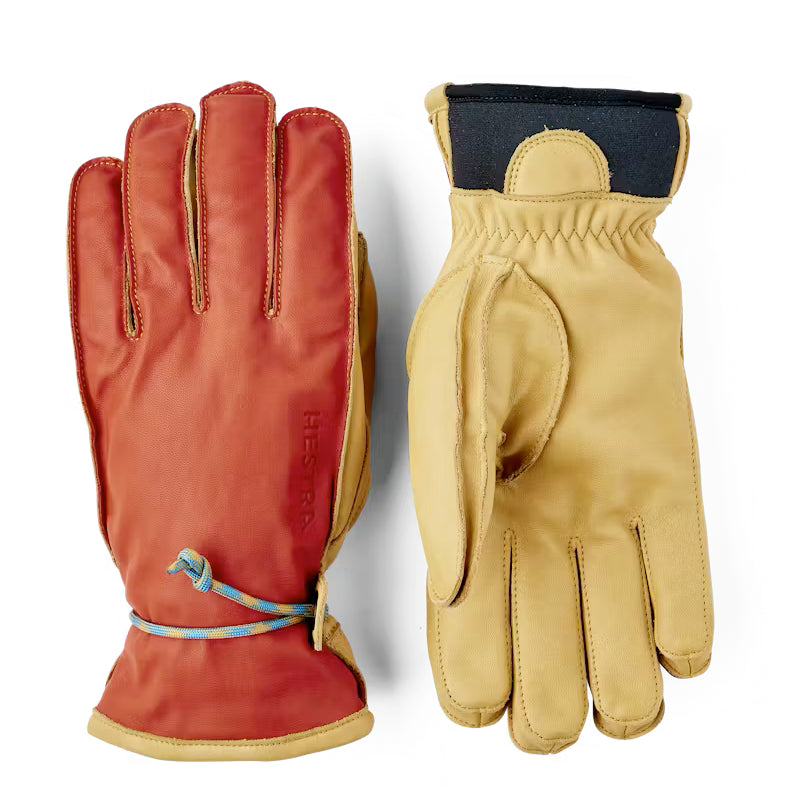 Hestra Wakayama Gloves 10 Flame Red/Tan