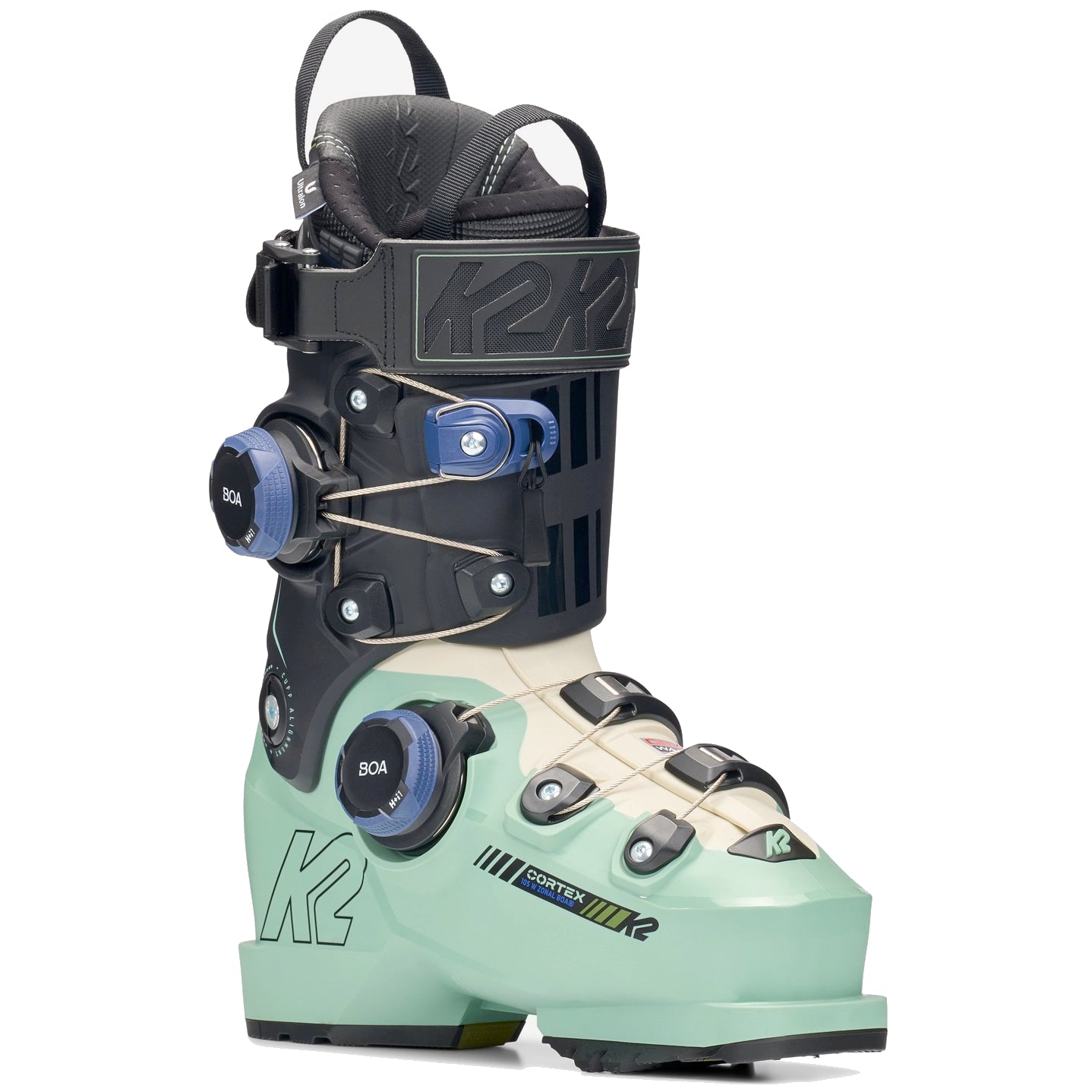 K2 Women's Cortex 105 W Zonal BOA Ski Boots 24.5 Mondo