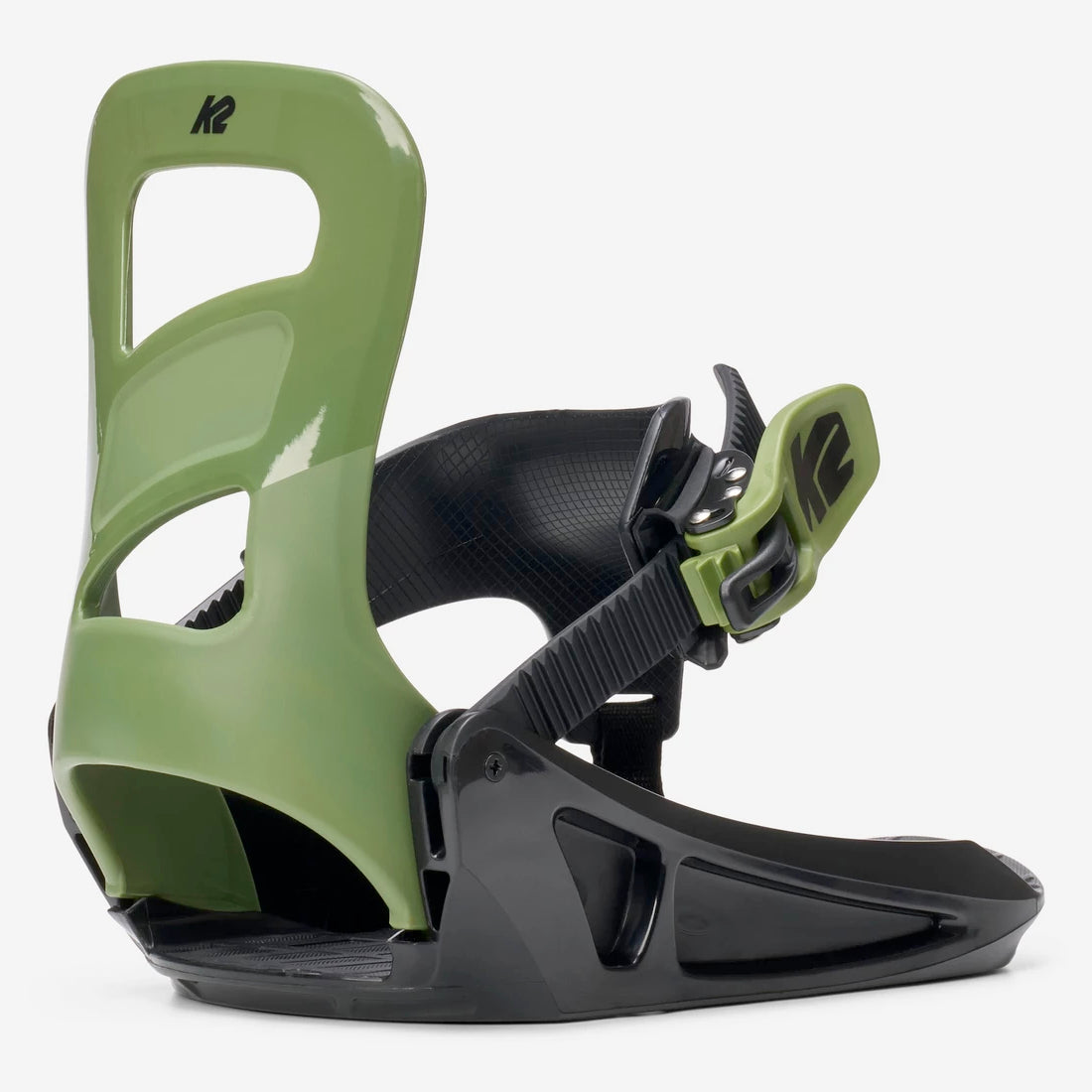K2 Lil Mini Youth Snowboard Bindings S Green