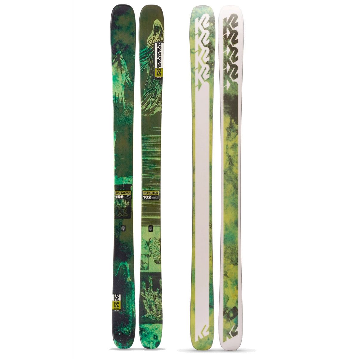 K2 Reckoner 102 Men's Skis 191Cm