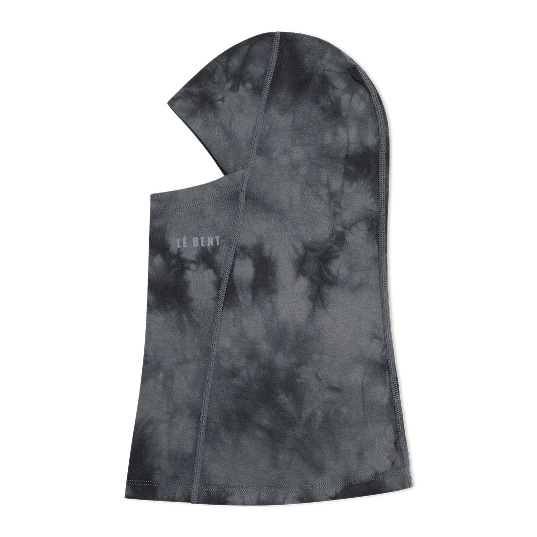 le bent lightweight balaclava-color-charcoal tie dye