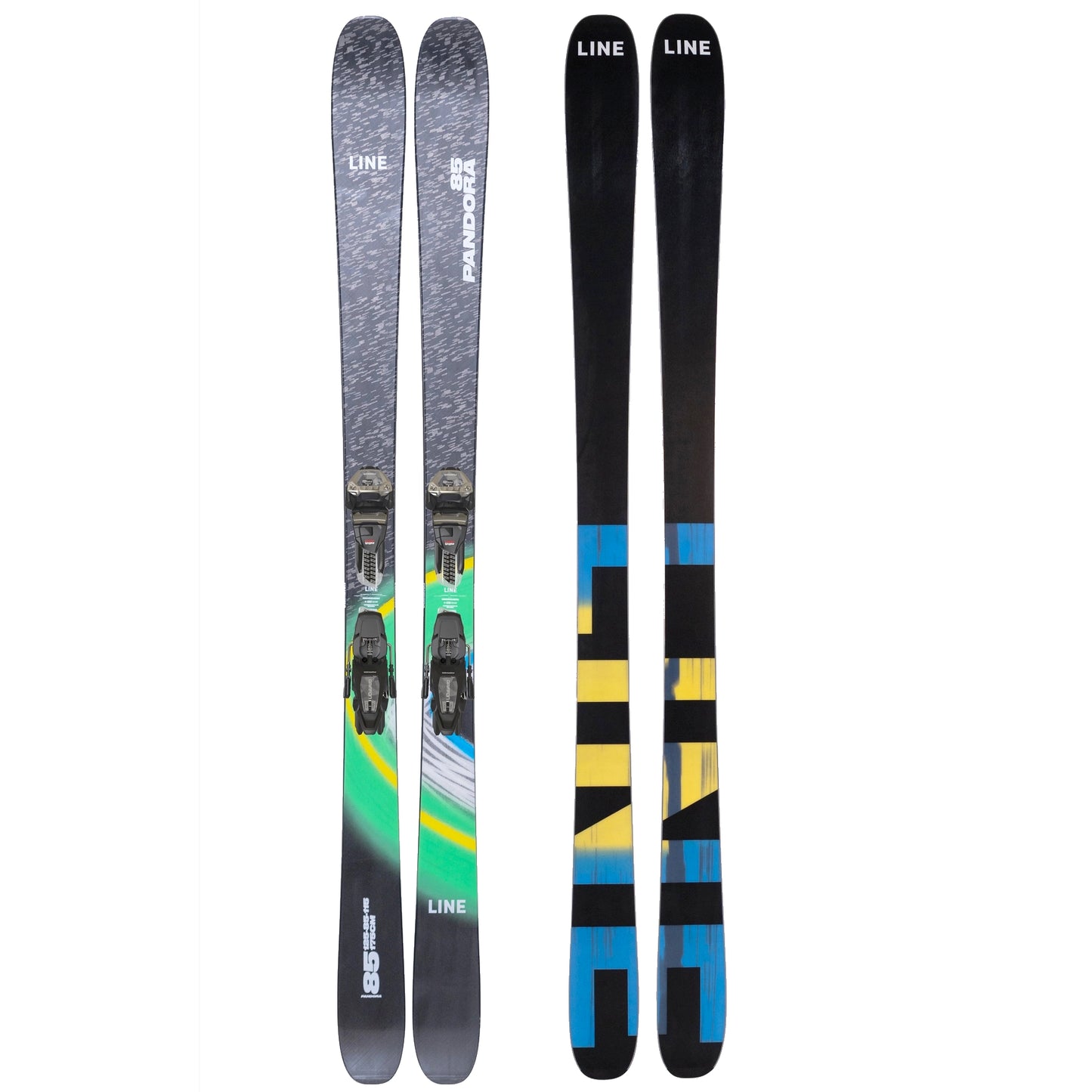 line pandora 85 skis with quikclik bindings 2026