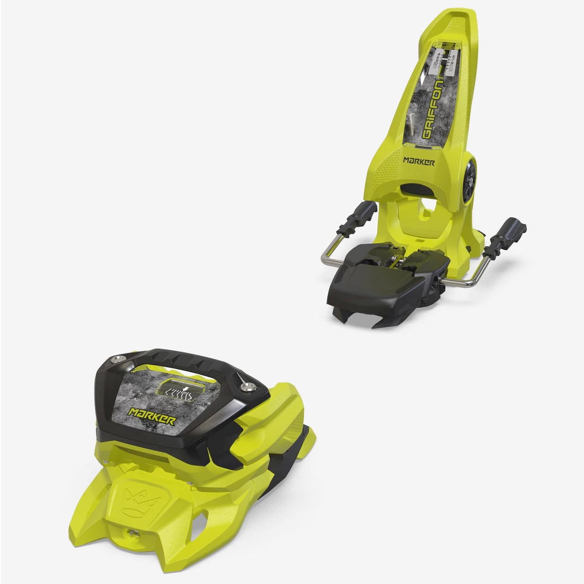 marker griffon 13 id ski bindings-color-green/black