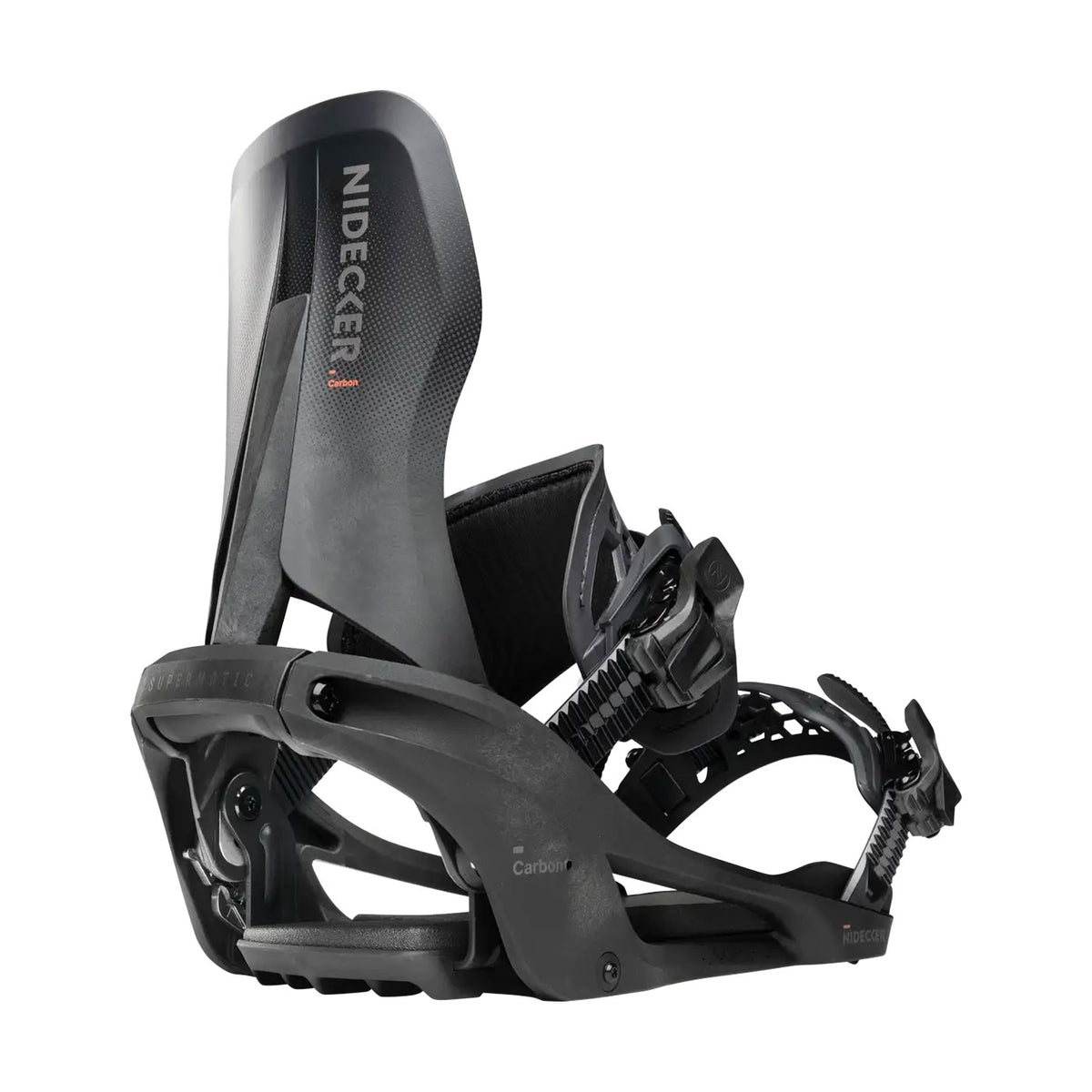 Nidecker CARBON Supermatic Snowboard Bindings
