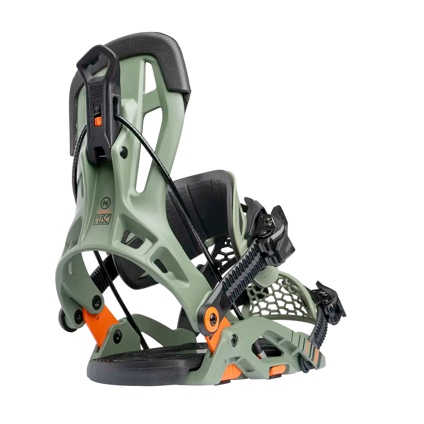 nidecker flow fuse hybrid snowboard bindings 2026-color-khaki