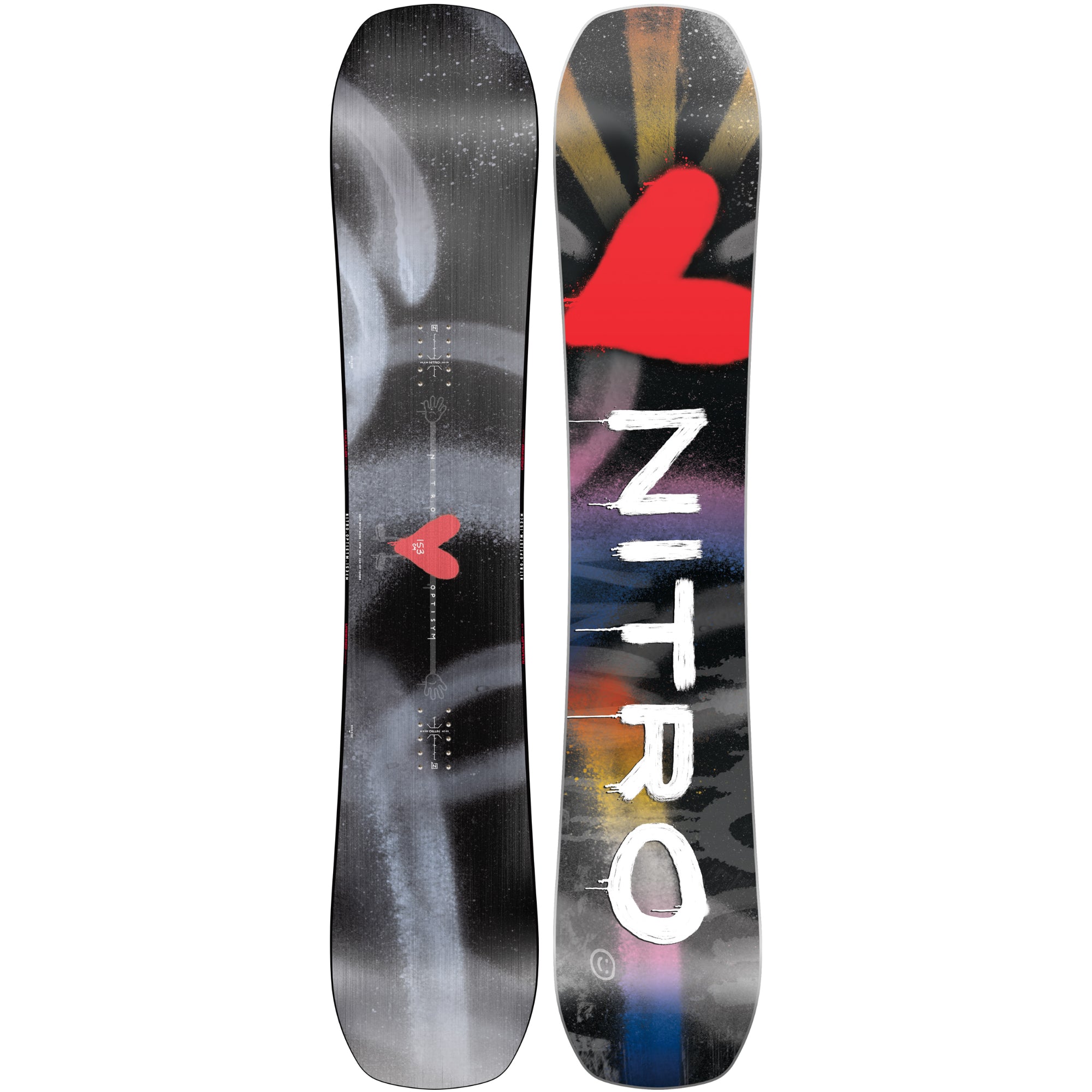 nitro 153 snowboard Nitro Optisym Snowboard 2026 153