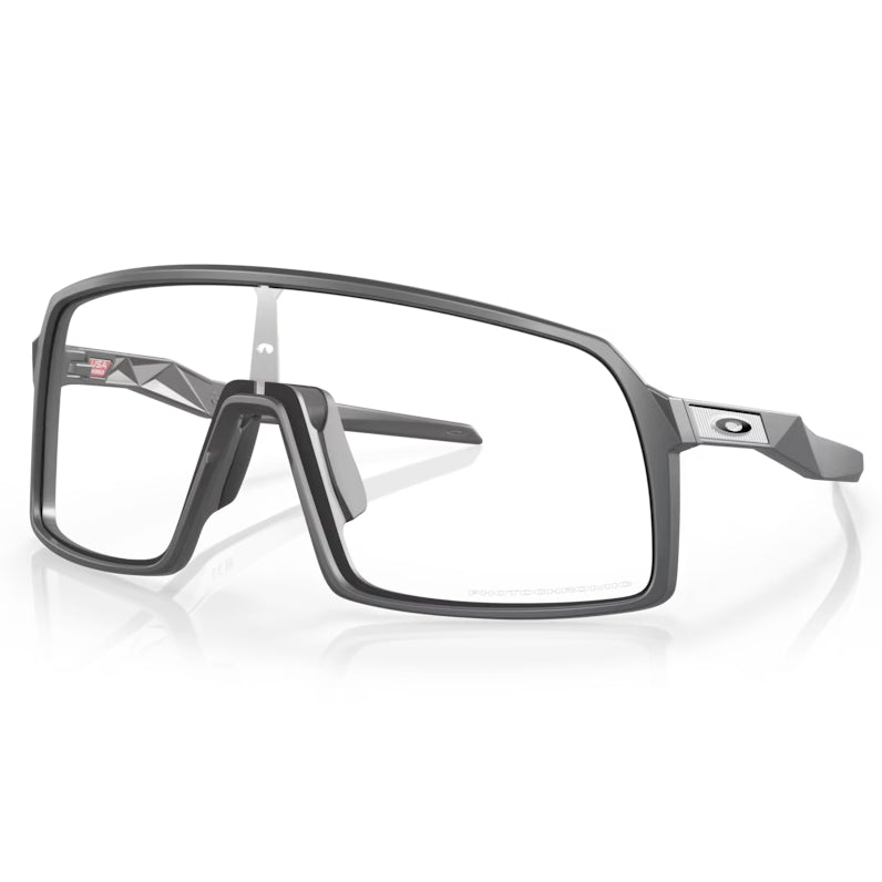 Oakley Sutro Photochromic Sunglasses One Size Matte Carbon Clear Photochromic