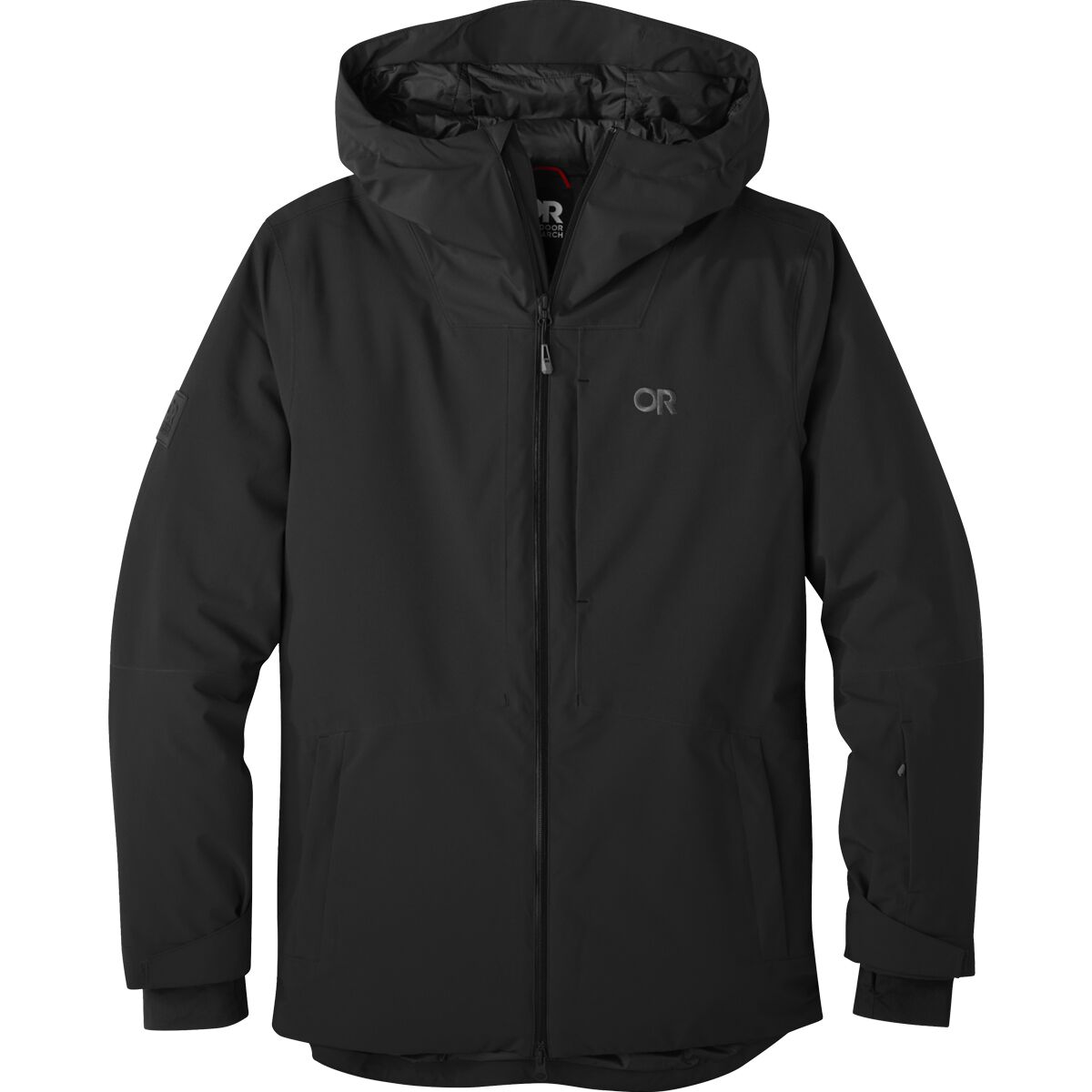 outdoor research snowcrew jacket-color-black