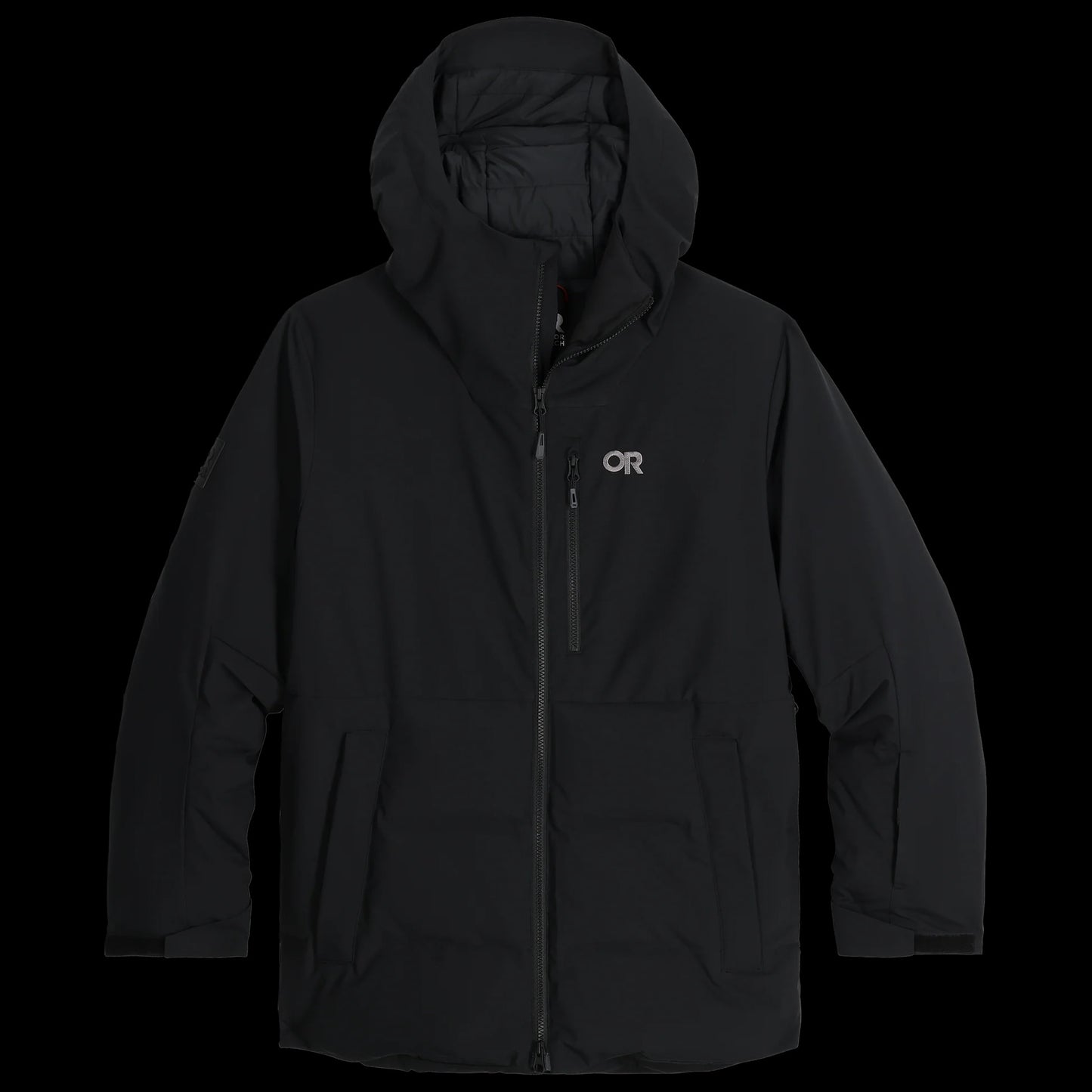 outdoor research snowcrew men’s down jacket-color-black
l
m
xl
xxl