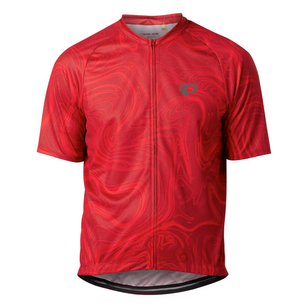 Pearl Izumi Classic Men’s Jersey M Red Dahlia Topo