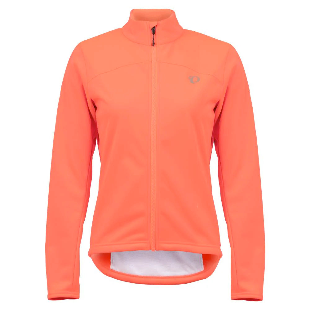 pearl izumi women’s quest amfib jacket-color-fiery coral