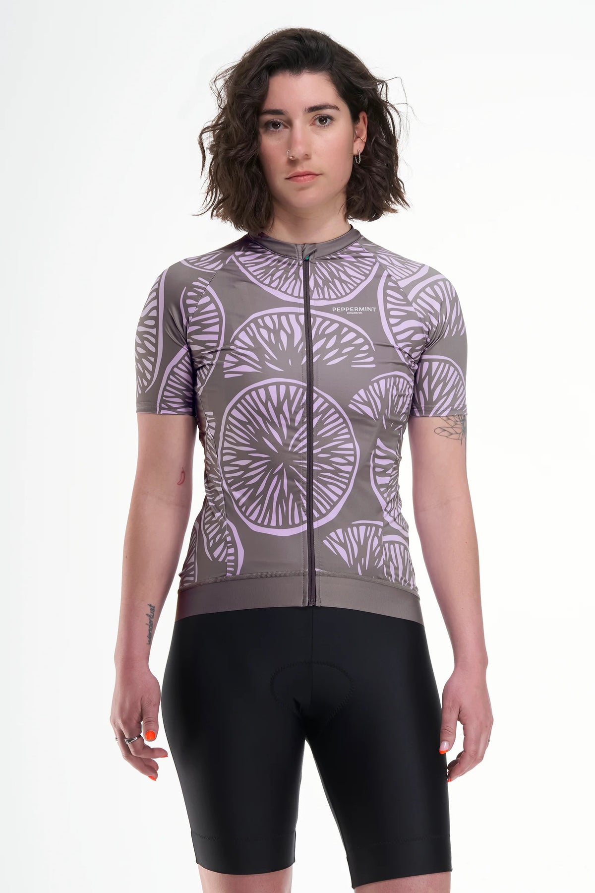Peppermint Cycling Co. Classic Short Sleeve Women’s Jersey Xl Pulp Cloudy