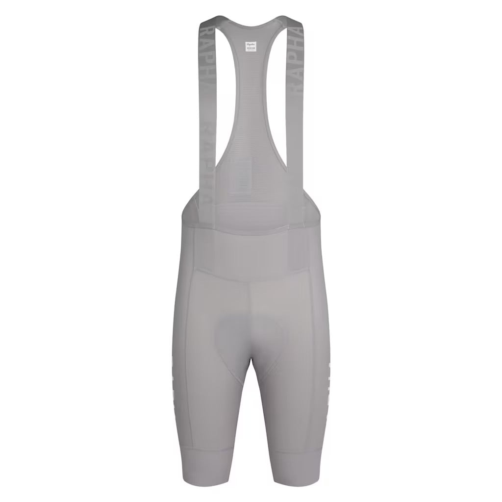 rapha pro team training ii men’s bib shorts-color-smoky silver / smoky silver