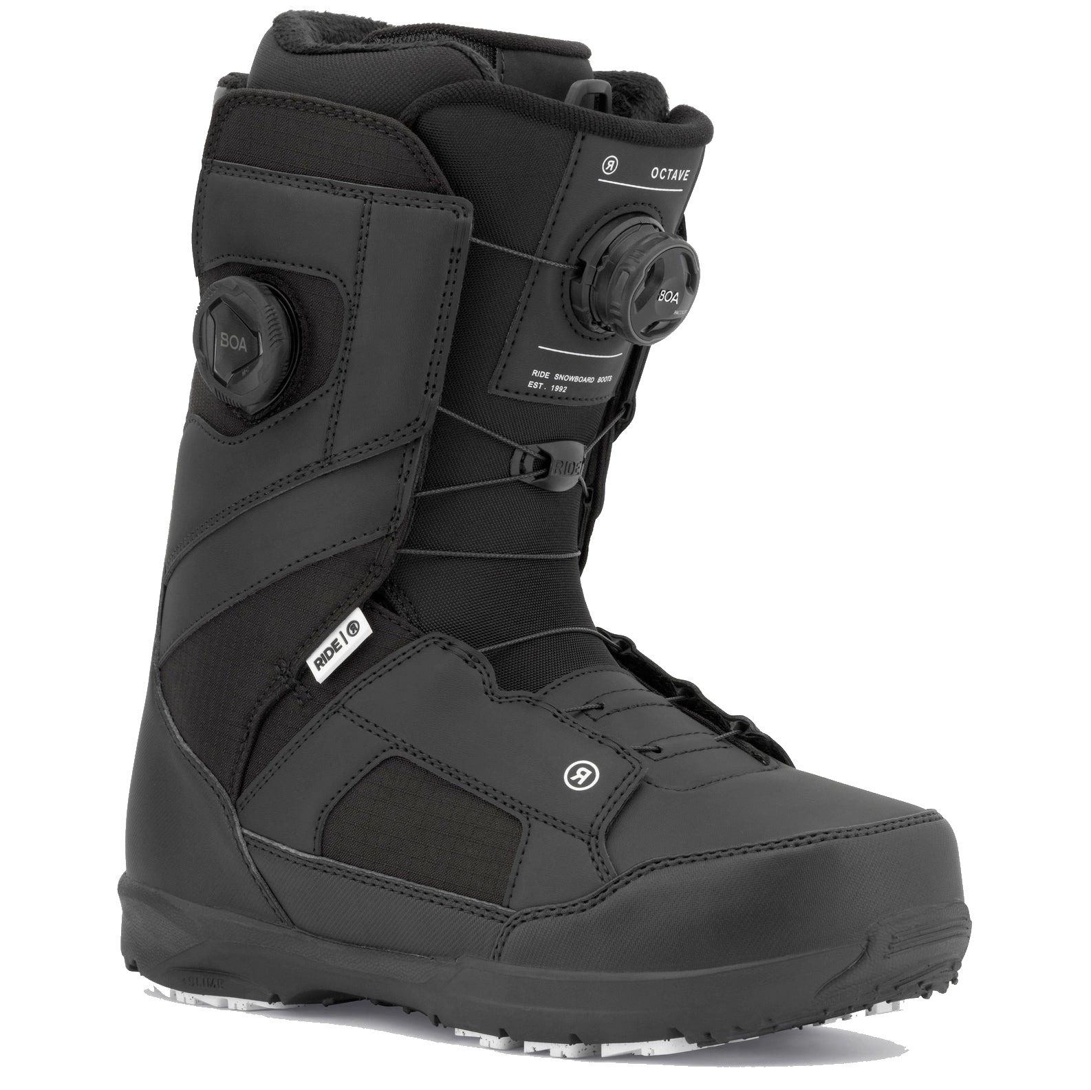 Ride Men's Octave Snowboard Boots 2026 Black 12