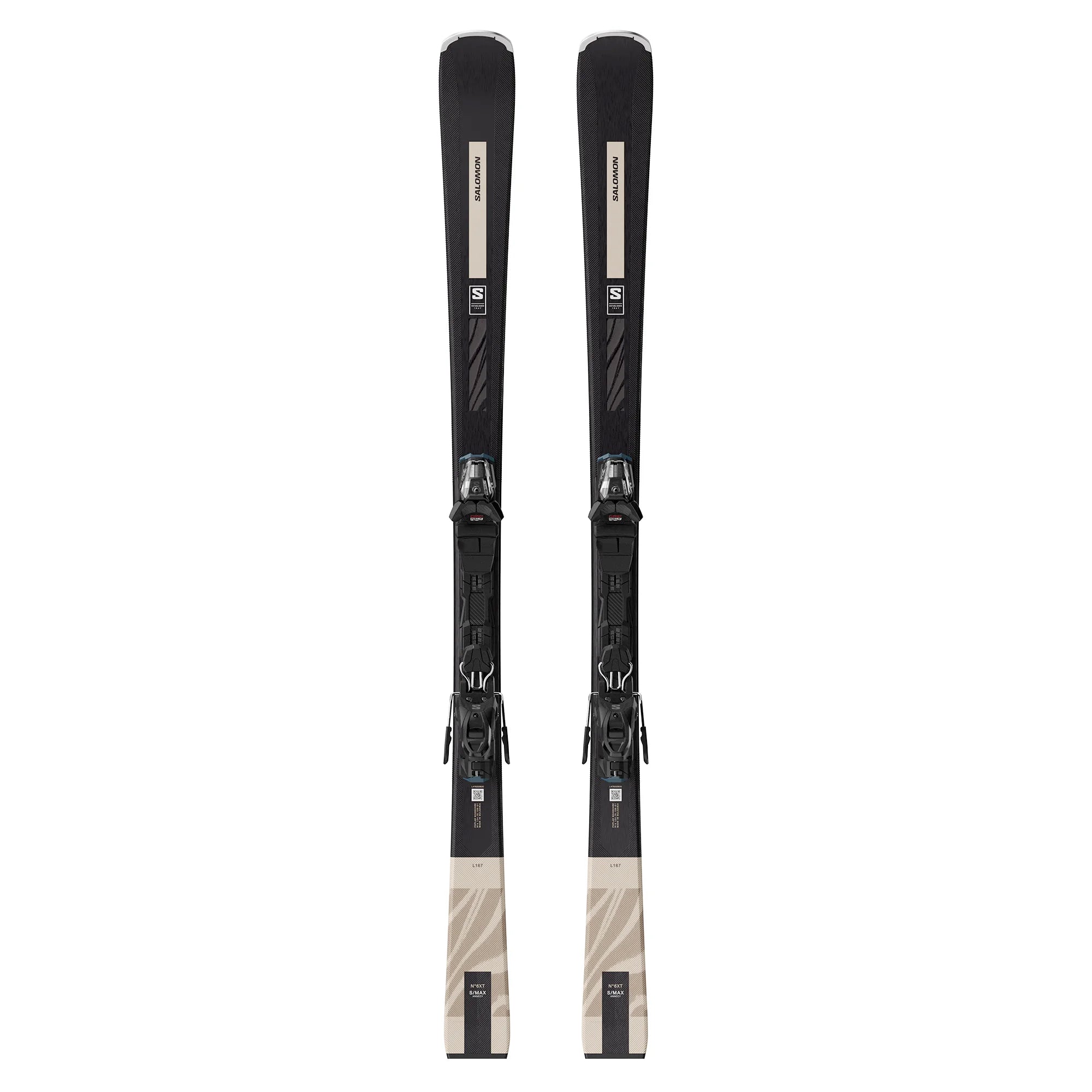 2019 salomon es max w 4 skis Salomon SMAX N6 XT Womens Skis with M10 GW Bindings 2026 167CM Black