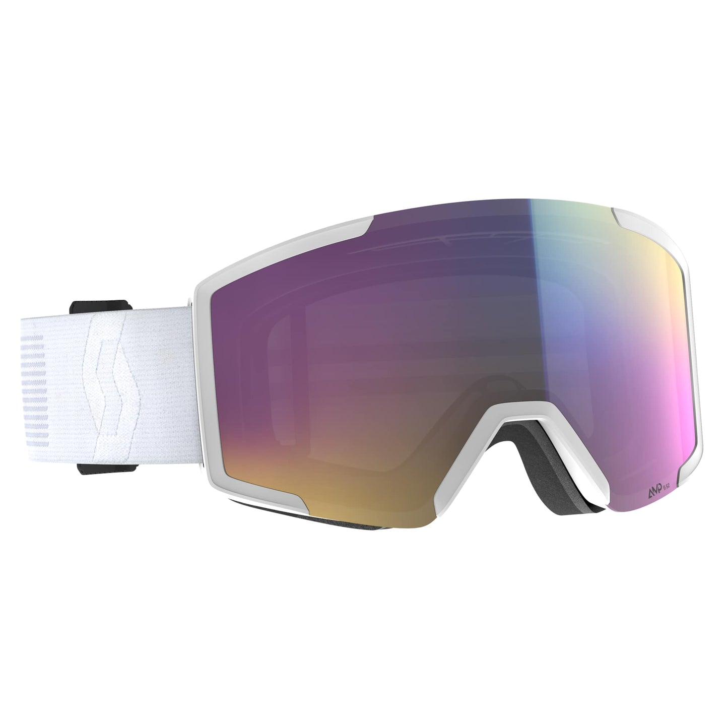 Scott Shield Light Sensitive Goggles All Mineral White Amp Teal Chrome S2