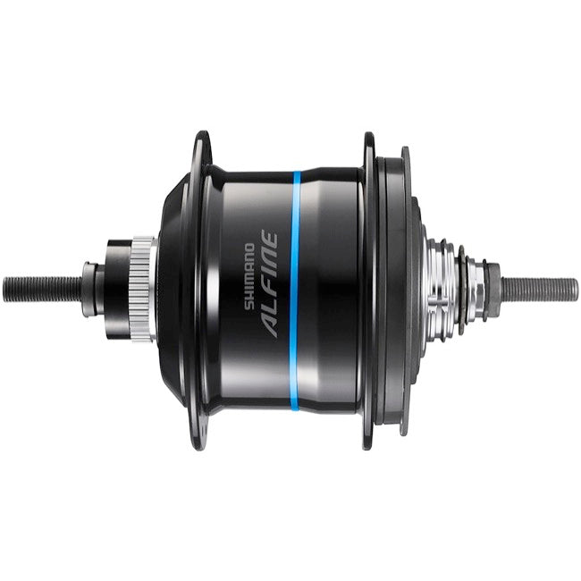 internal gear bicycle hubs Shimano Alfine SG-S7001 11-Speed Internally Geared Disc Brake 32h Rear Hub Black