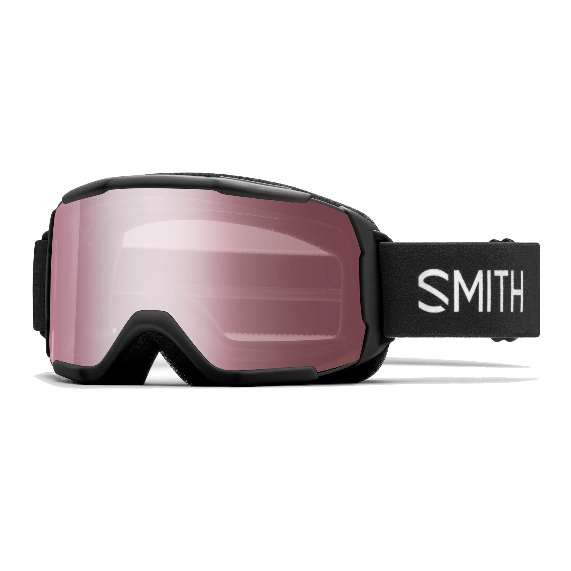 smith otg ski goggles Smith Daredevil Youth Goggles-Black-Ignitor Mirror