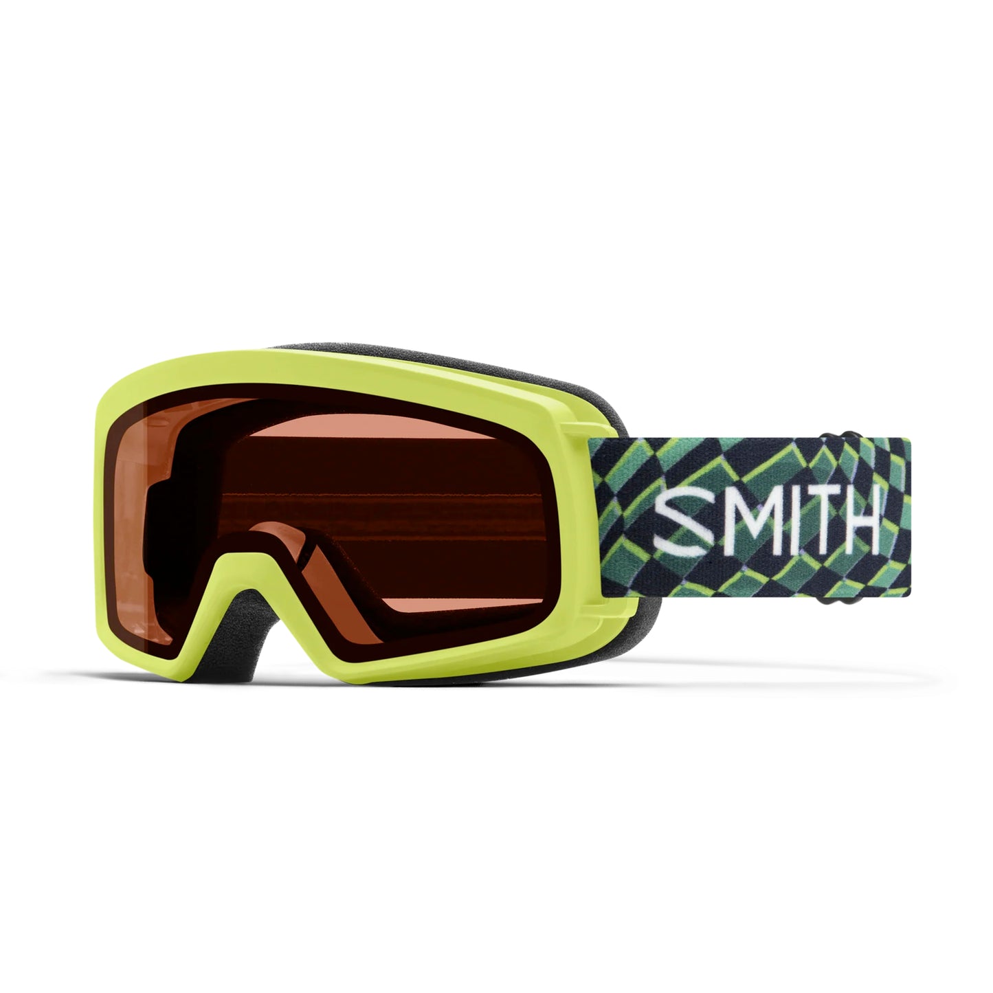 smith rascal kids’ goggles-color-electric lime left turn | rc36