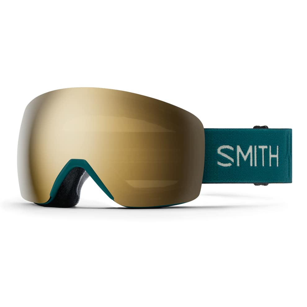 Smith Skyline Goggle One Size Malachite Chromapop Sun Black Gold Mirror
