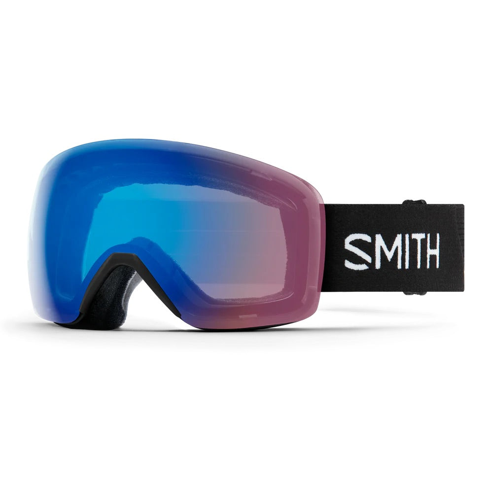 smith skyline goggle-color-black || chromapop storm rose flash