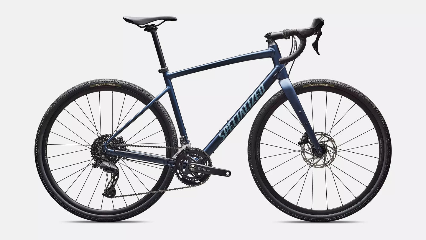 Specialized Diverge Alloy Road Bike 61 Satin Cast Blue Metallic/Sea Foam
