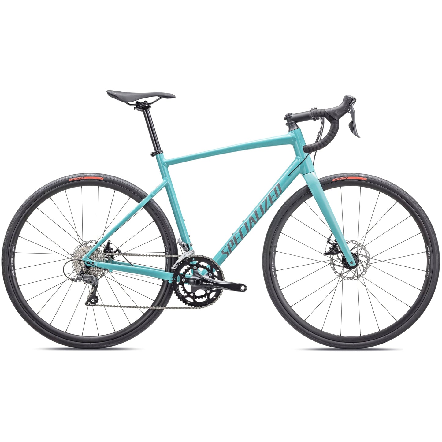Specialized Allez E5 Road Bike 61Cm Gloss Lagoon Blue/Cool Grey/Blaze