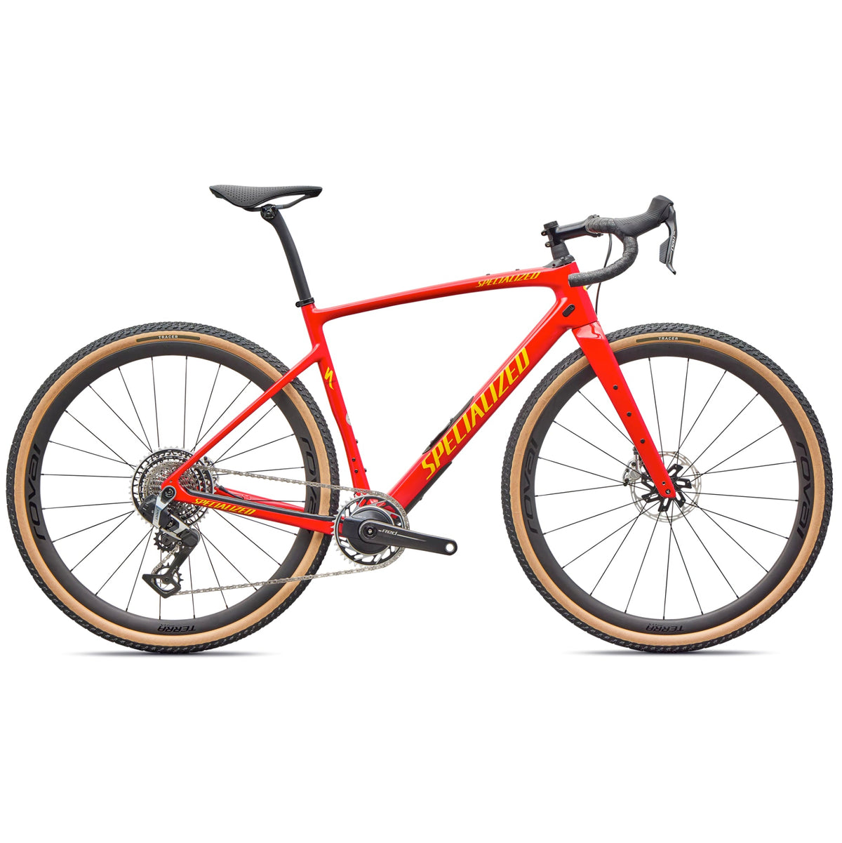 Specialized Diverge 4 Pro LTD Road Bike 58Cm Gloss Vivid Red/Yellow