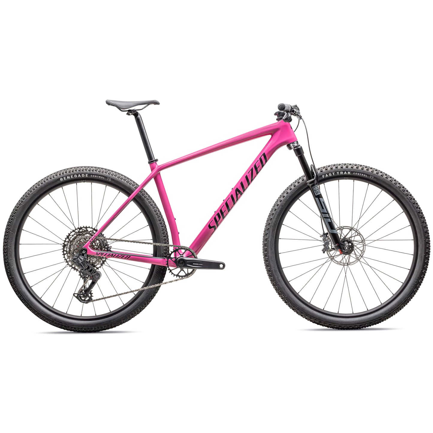 specialized 2025 epic comp hardtail mountain bike-color-gloss rebel pink / obsidian