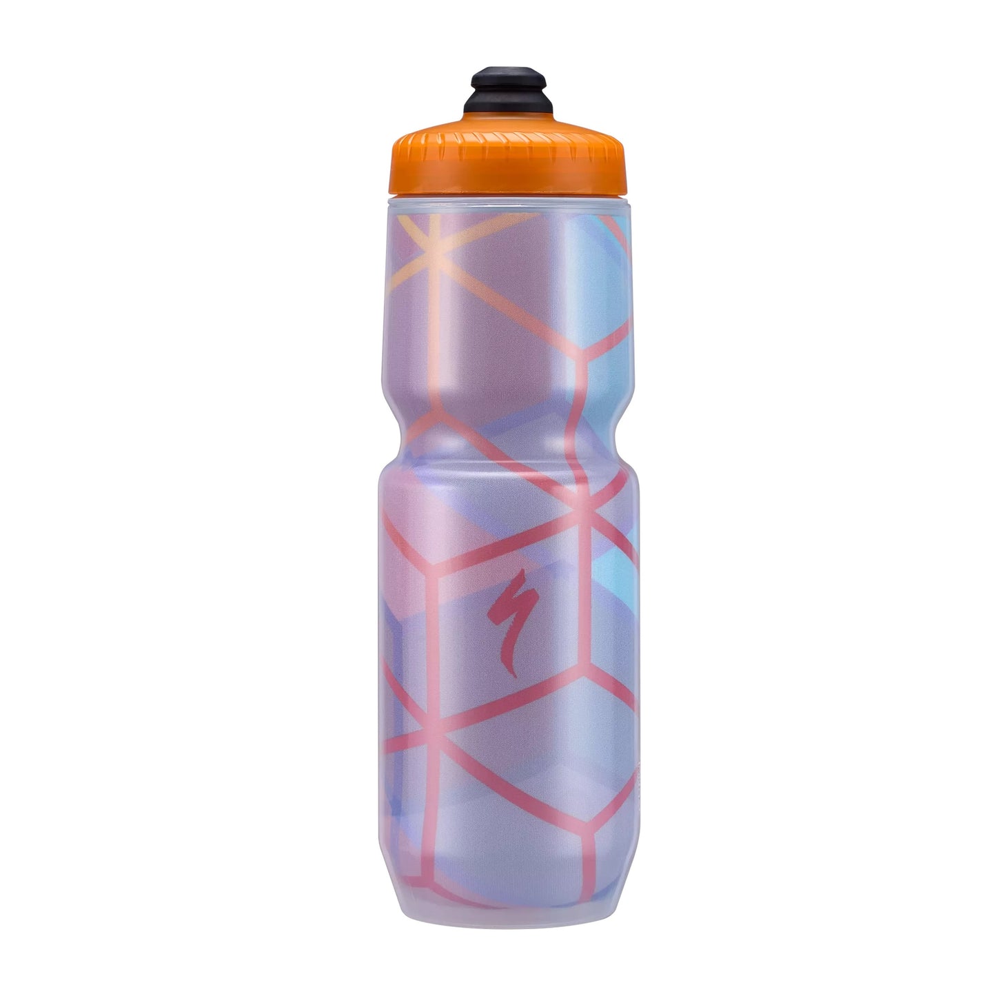 specialized purist insulated chromatek moflo water bottle-color-see through cubes