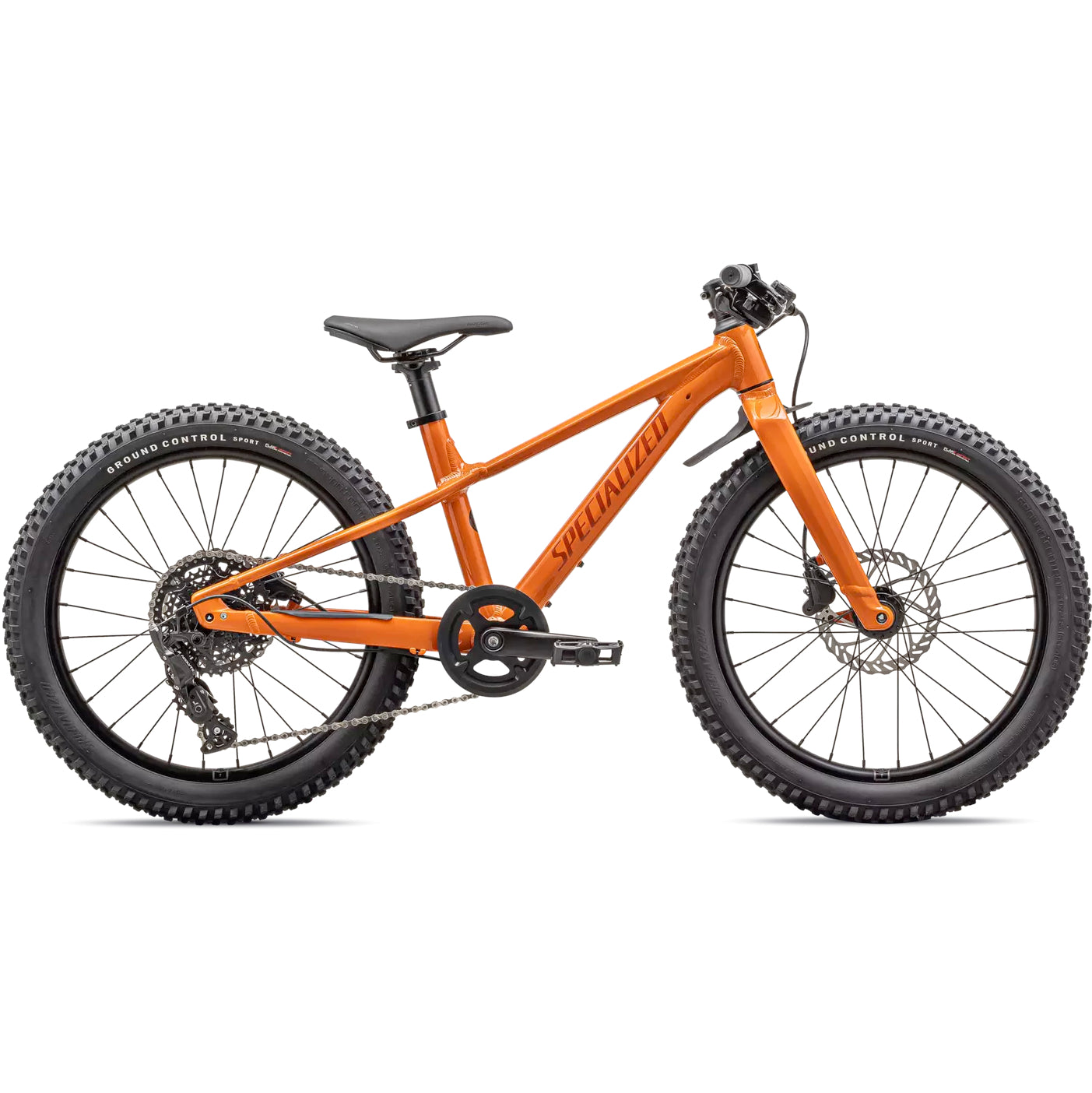 specialized 2024 riprock 20 kids’ bike-color-gloss amber glow/redwood