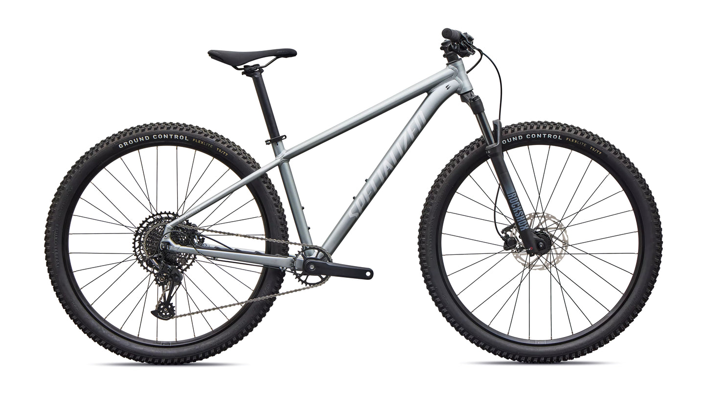 Specialized Rockhopper Comp Hardtail Mountain Bike Xs Satin Shadow Silver/Silver Dust