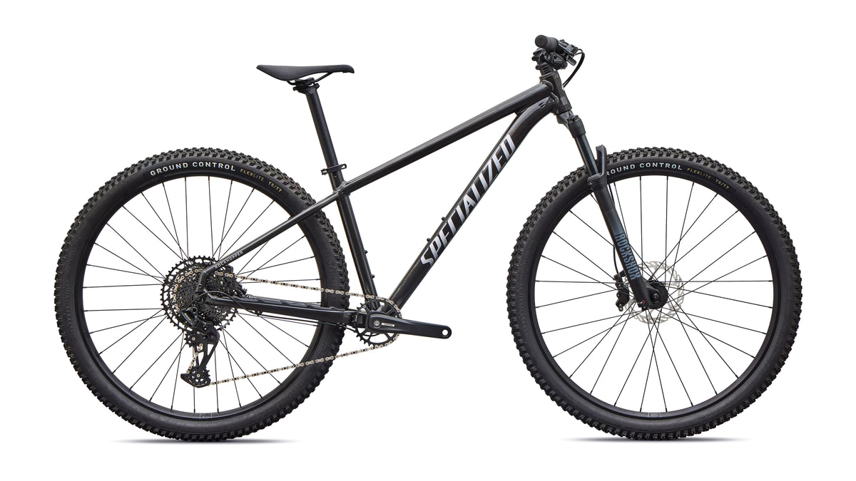 Specialized Rockhopper Expert Hardtail Mountain Bike Xs Gloss Charcoal Tint Aluminum/Amethyst Frost