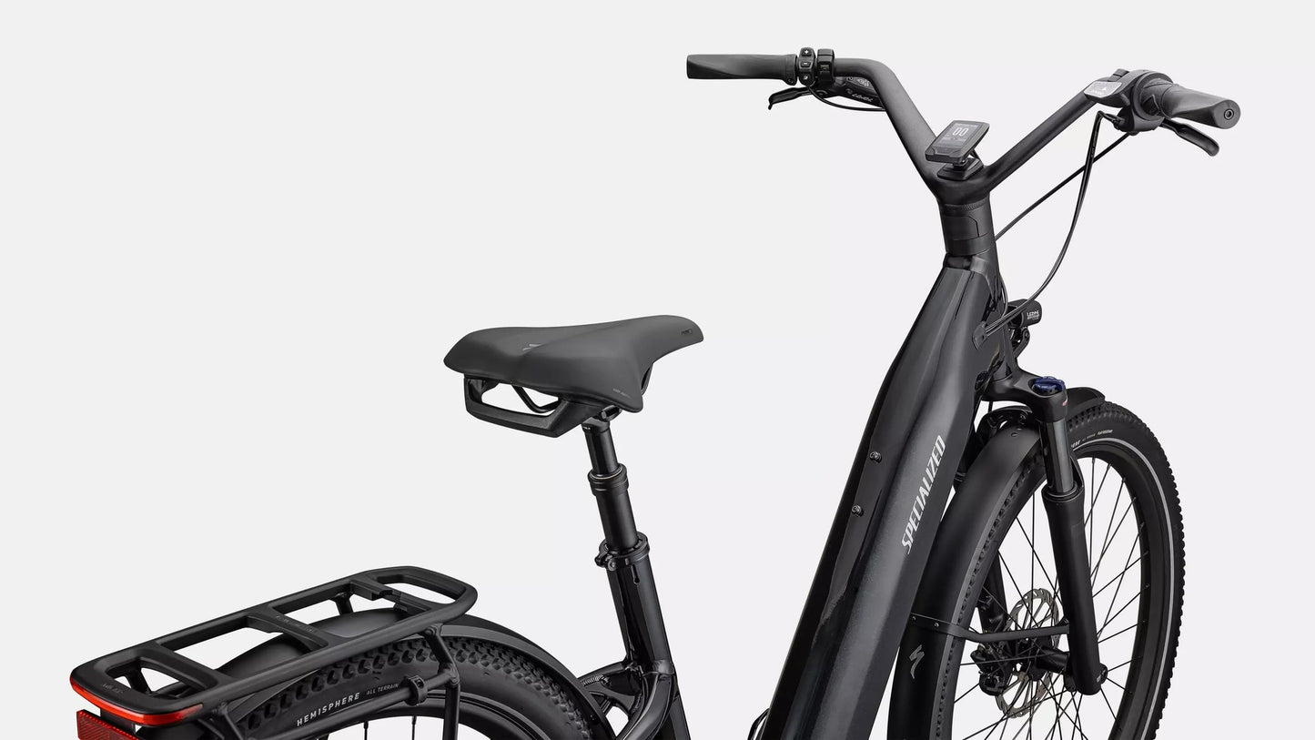 Specialized Turbo Como 4.0 IGH Electric Bike L Gloss Cast Black / Satin Silver Reflective
