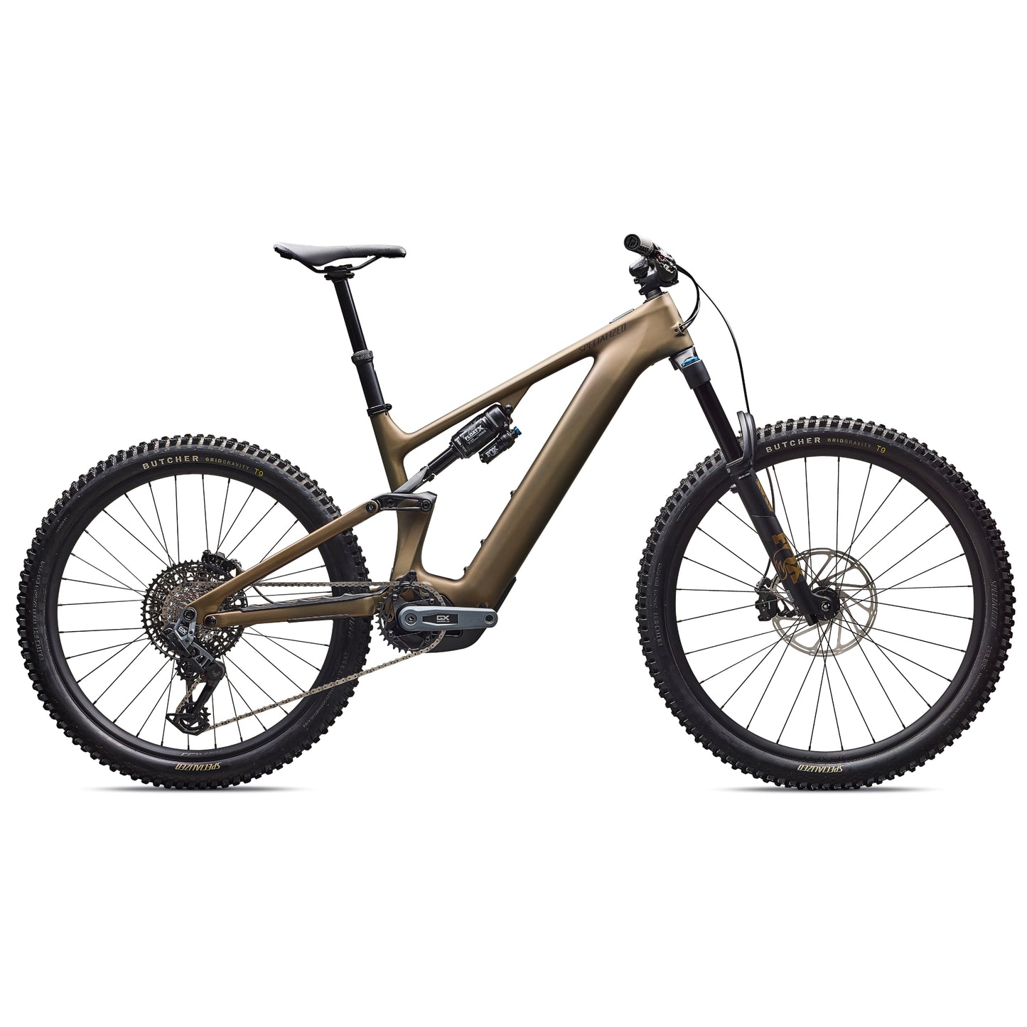 specialized 2025 turbo levo 4 expert electric mountain bike-color-satin burnt gold metallic / doppio